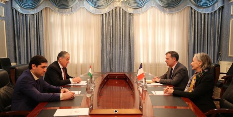 ملاقات وزیر امور خارجه تاجیکستان و نماینده ویژه اتحادیه اروپا در دوشنبه