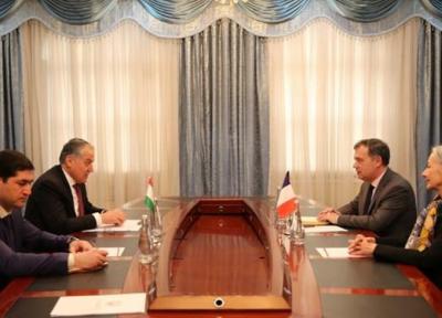 ملاقات وزیر امور خارجه تاجیکستان و نماینده ویژه اتحادیه اروپا در دوشنبه