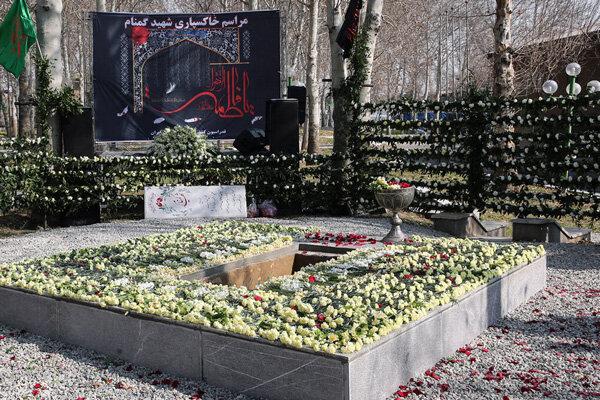 رونمایی از مقبره شهید گمنام در روز ملی کشتی