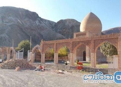 انتها ساخت دیوار ضلع ورودی سایت موزه چالدران