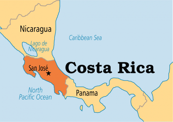آشنایی با تاریخ و جغرافیای کاستاریکا